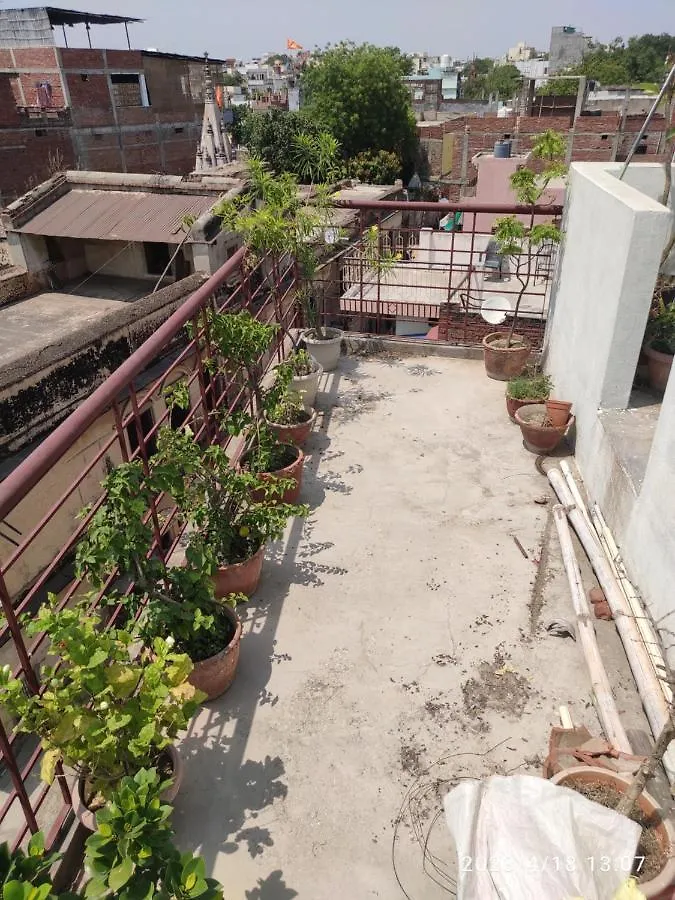 Rum i privatbostad Kesher Paying Guest House Varanasi Indien